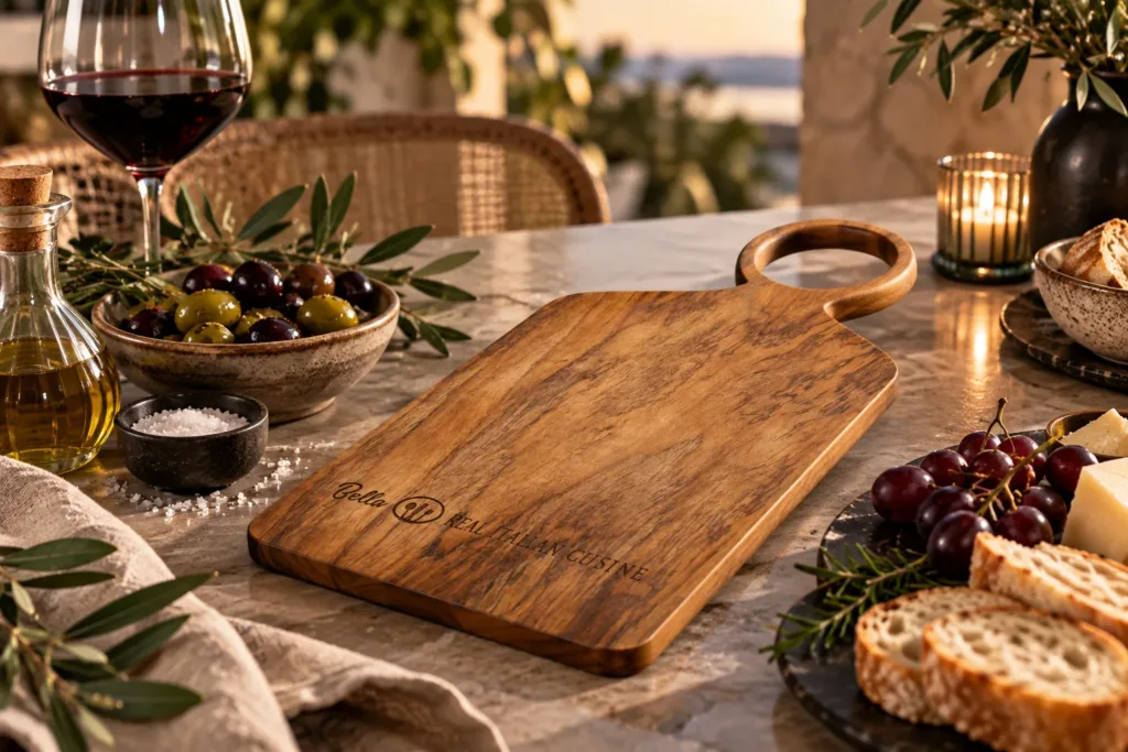Originalhome Schneidebrett aus Teakholz Teak