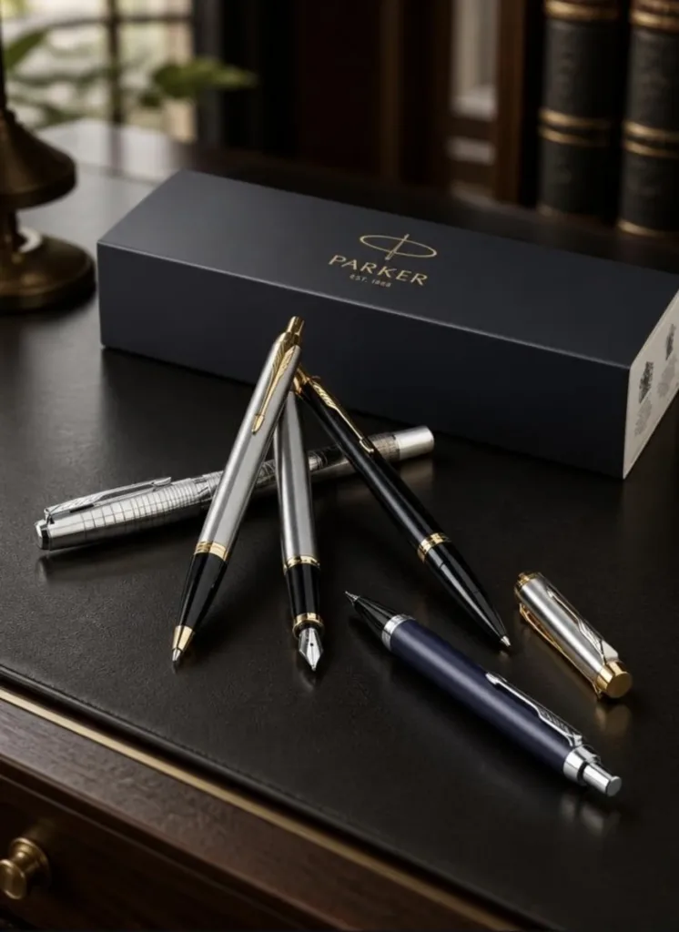 Parker IM Kugelschreiber Blau Blau-Silber