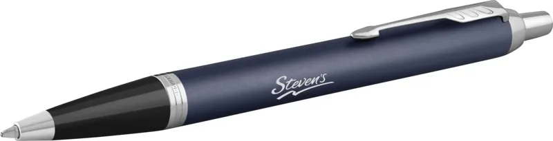 Parker IM Kugelschreiber Blau Blau-Silber