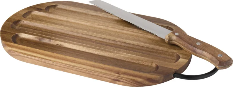 Prestige Brotbrett aus Akazie mit Brotmesser Akazie