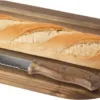 Prestige Brotbrett aus Akazie mit Brotmesser Akazie – Ansicht 4