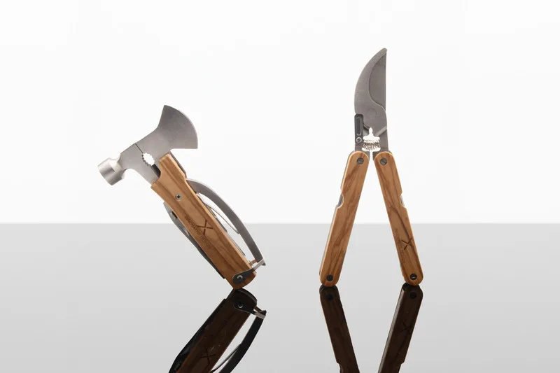 SCX.design T32 Multitool-Set aus Olivenholz Olivenholz