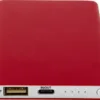 Pep Powerbank 4000 mAh mit Logo Rot – Ansicht 1