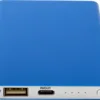 Pep Powerbank 4000 mAh mit Logo Royalblau – Ansicht 1