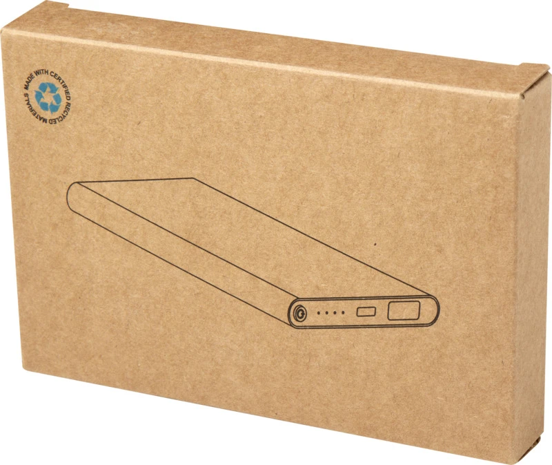 Pep Powerbank 4000 mAh mit Logo Titan
