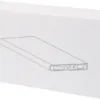 Plate Powerbank 8000 mAh aus Aluminium Schwarz – Ansicht 7