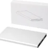 Plate Powerbank 8000 mAh aus Aluminium Silber – Ansicht 7