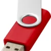 Rotate Basic USB-Stick 32 GB mit Gravur Rot – Ansicht 1