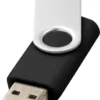 Rotate Basic USB-Stick 32 GB mit Gravur Schwarz – Ansicht 2