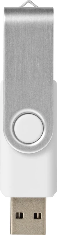 Rotate Basic USB-Stick 32 GB mit Gravur Weiß